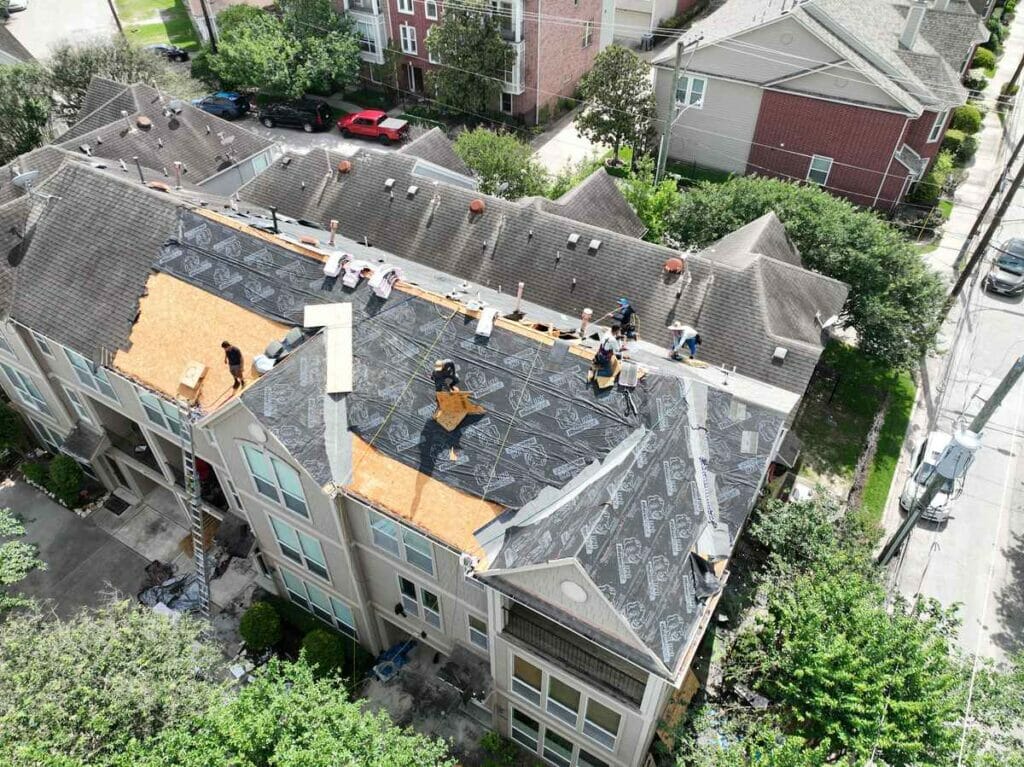 asphalt roof replacement cost, Houston